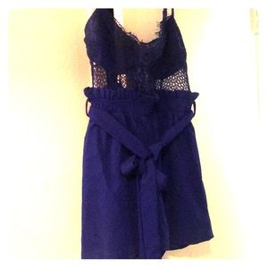 Cobalt blue jumpsuit